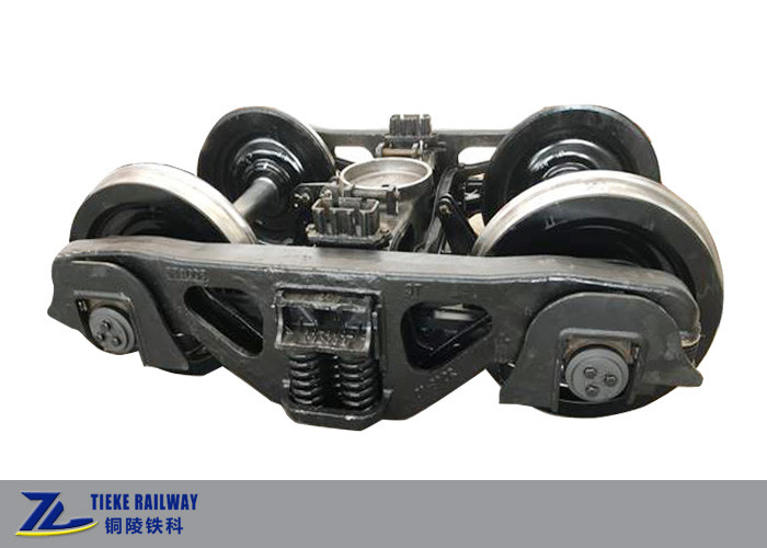 1067mm Cape Gauge Bogie Freight Vagon Bogie 20 Ton Ücretli Yük 80m küçük eğri yarıçapı