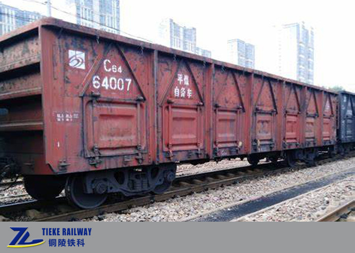 61t Yük Üstü Açık Vagon Tren Arabası Genel Ürünler İçin 80 Km/H