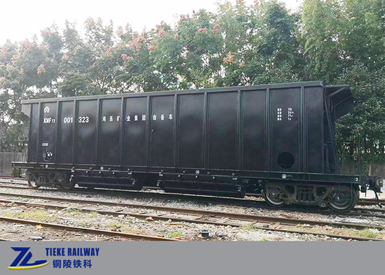 Dört Alt Boşaltma Kapaklı Hava Boşaltma Kömür Demiryolu Vagonu